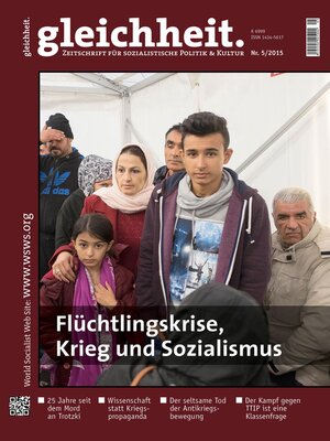cover image of Flüchtlingskrise, Krieg und Sozialismus